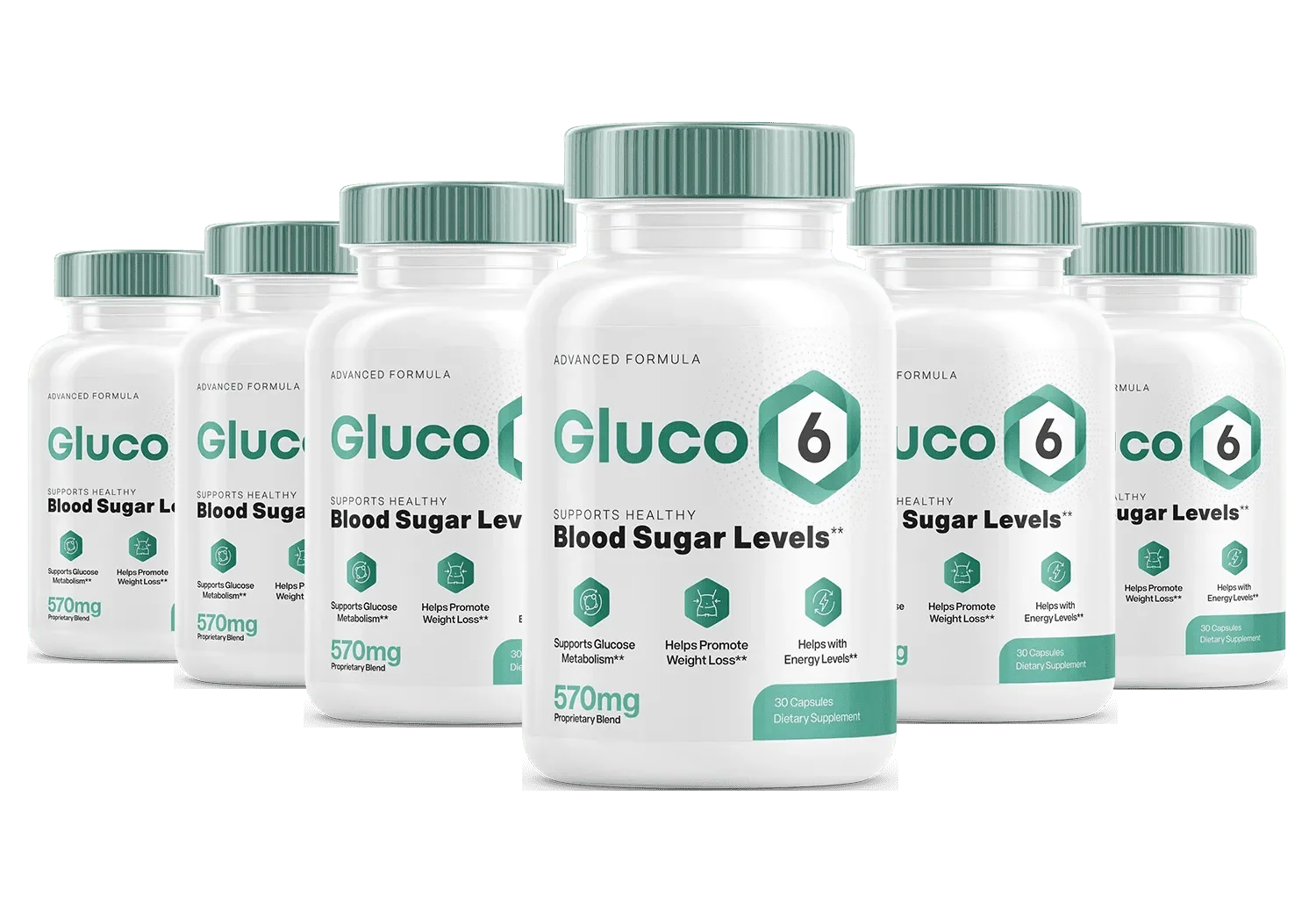Gluco6 6 bottles